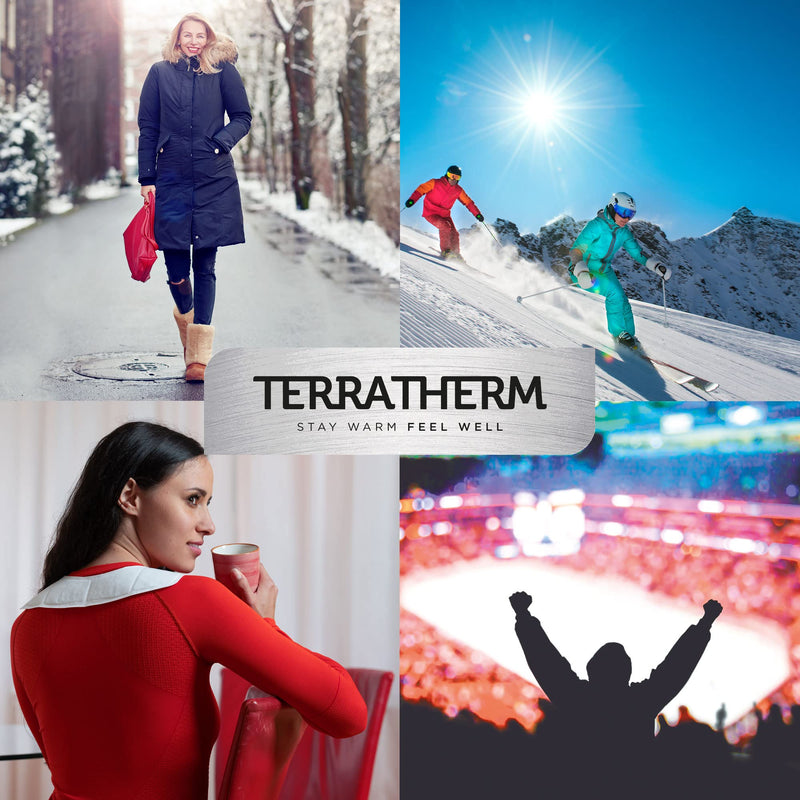 [Australia] - Heat pad for Neck and Shoulders - 8 Hours of Soothing deep Heat - Adhesive Heat Plaster, Neck and Shoulder Warmer - air-Activated - 5 Pieces 