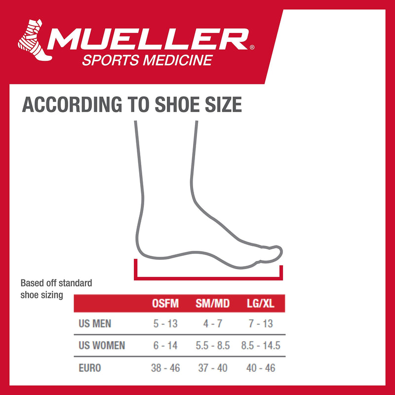 [Australia] - Mueller Adjustable Ankle Support, Black, One Size Fits Most 
