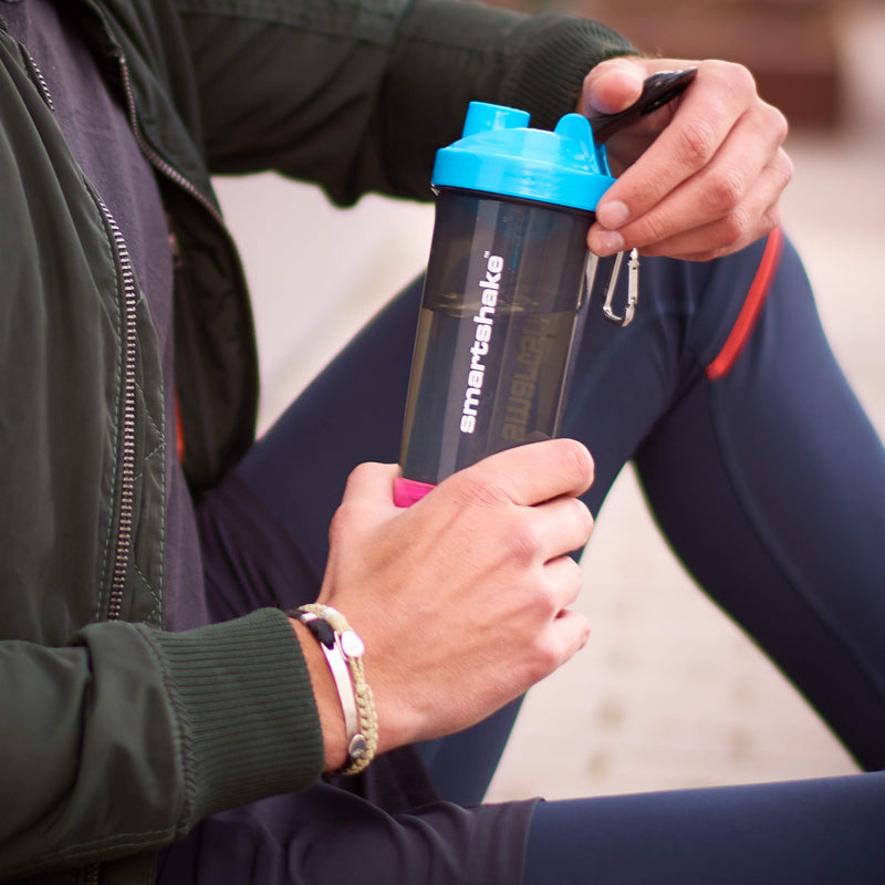 [Australia] - Slim Shaker Bottle, 500 ml Capacity, Neon Pink 