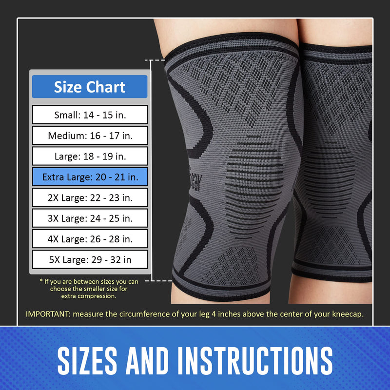 [Australia] - RiptGear Knee Compression Sleeve - Knee Braces for Knee Pain - Compression for Arthritis, Meniscus Tear, Running - Knee Support for Women and Knee Brace for Men - Running Knee Brace, Knee Sleeves Weightlifting (Small, Gray (1 Pack)) Small Gray (1 Pack) 