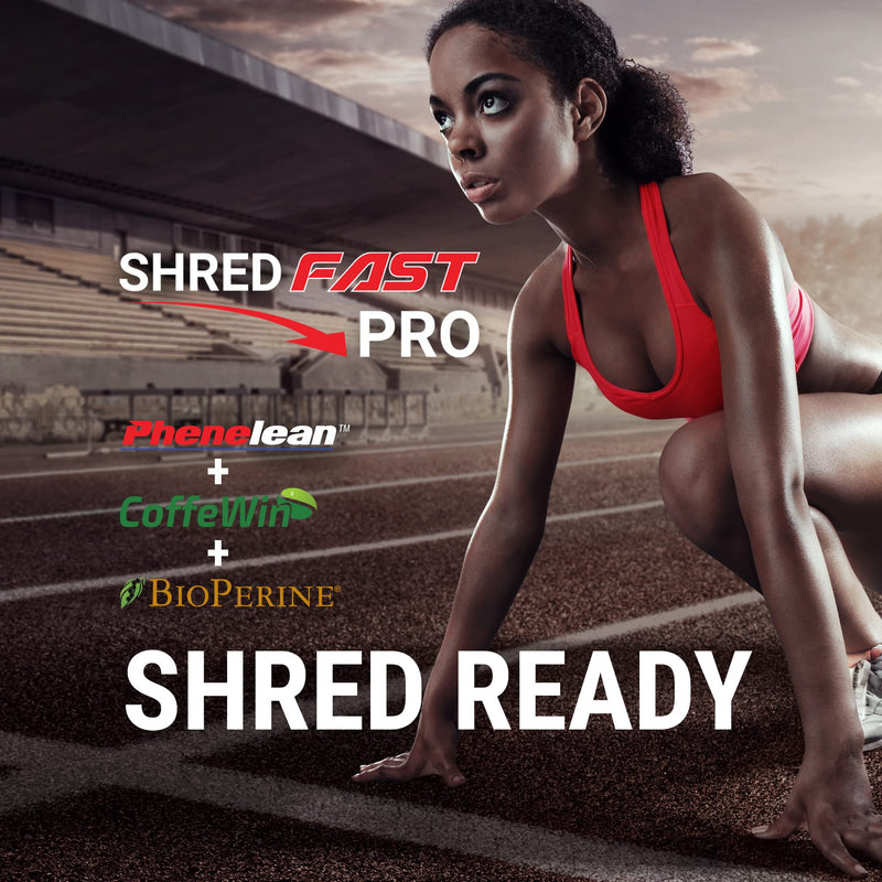 [Australia] - Shredfast Pro - Advanced Thermogenic Supplement with Phenelean� - Fast Acting for Women & Men - 60 Capsules - 30 Days Supply - Keto, Vegetarians & Vegan Friendly. 