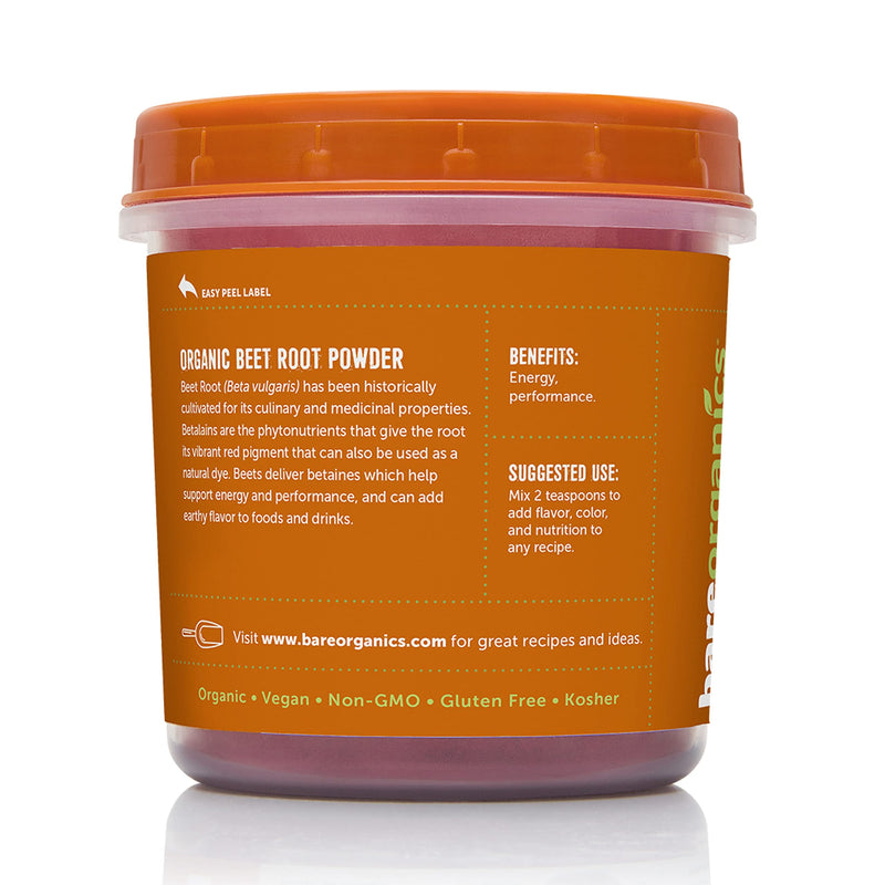 [Australia] - BareOrganics Beet Root, Superfood Powder, Dietary Supplement, 8 Oz 