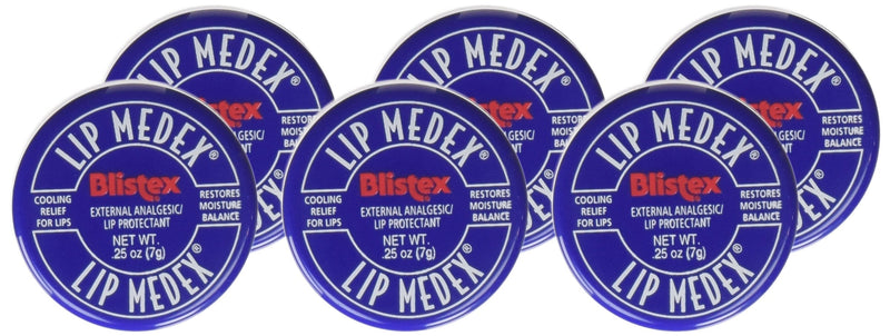 [Australia] - Blistex Lip Medex External Analgesic/Lip Protectant 0.25 oz (Pack of 6) 