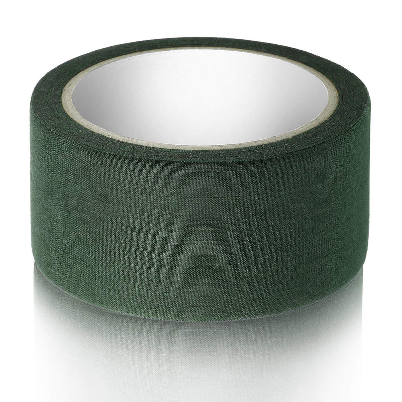 [Australia] - Camouflage Green Fabric Tape 5 cm x 10 m, Adhesive Seam Sealing Tape for Webbing Repair (Olive Green) Olive Green 