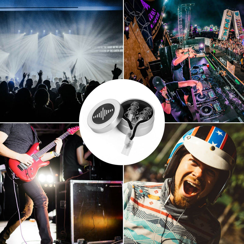 [Australia] - Musician Ear Plugs by BetterSound | High Fidelity Noise Cancelling Ear Plugs for Drummers Concerts dj Motorcycle Helmet | Tinnitus Protection Reduction Filter 