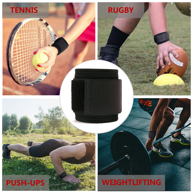 [Australia] - Wrist Brace, 2 PACK Wrist Wraps for Carpal Tunnel for women and men. Wrist Straps for Weightlifting, Working Out and Pain Relief. Flexible, Highly Elastic, Adjustable, Comfortable and Multi-Functional Starry sky black One Size 
