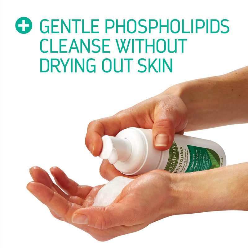 [Australia] - Medline Remedy Phytoplex Hydrating Cleansing Foam, No-Rinse Body Wash and Shampoo, Paraben and Sulfate-Free, 8 fl oz 