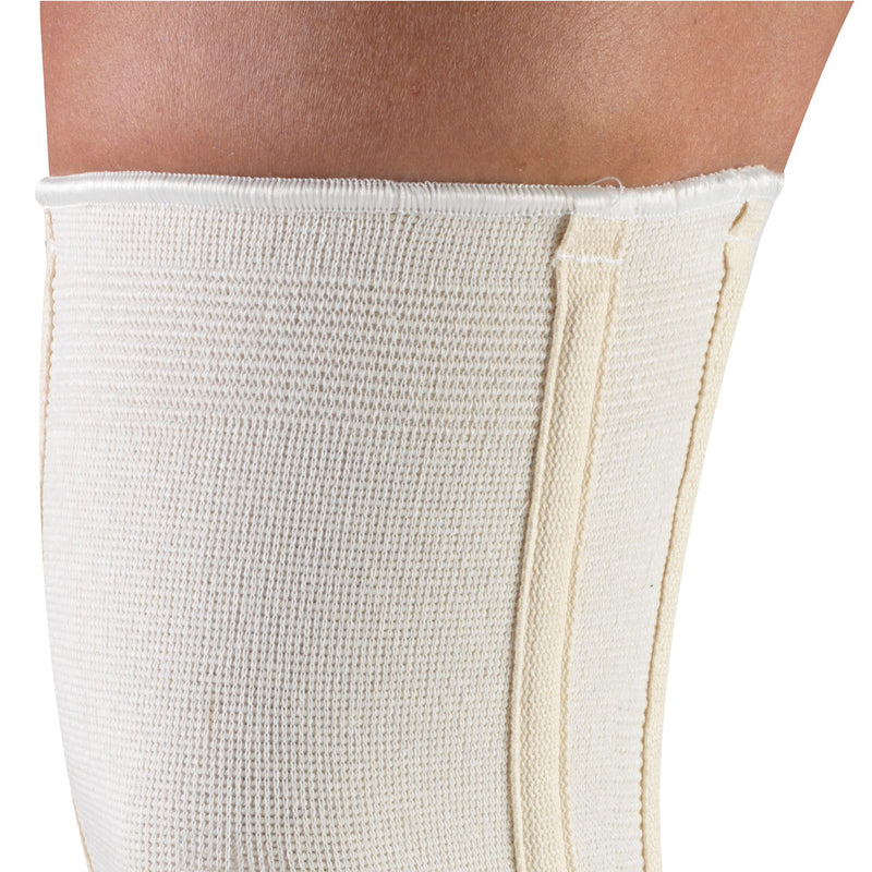 [Australia] - CHAMPION Knee Brace Flexible Stays Knit Elastic, White, Large 