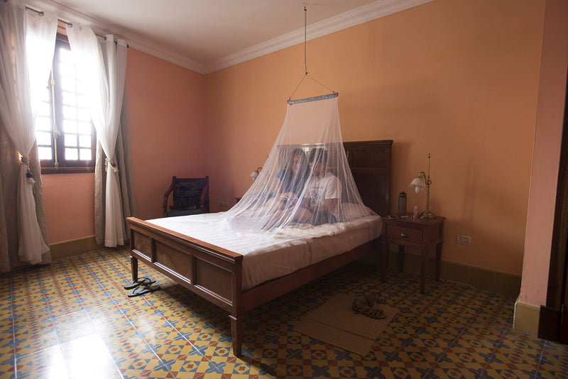 [Australia] - Lifesystems MicroNet Double Mosquito Net Compact and Lightweight Ideal for Traveling & Mosquito Net Spares Hanging Kit For All Mosquito Nets 