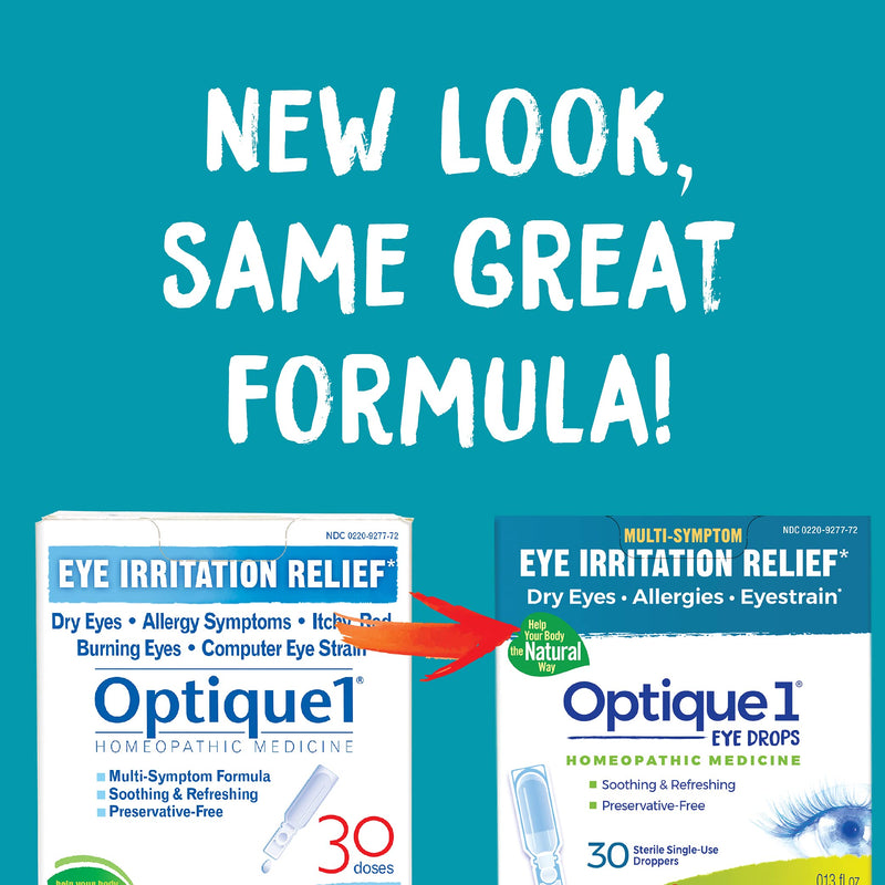 [Australia] - Boiron Boiron Optique 1 Eye Irritation Relief Eye Drops, 30 Doses, 30count 30 Count (Pack of 1) 