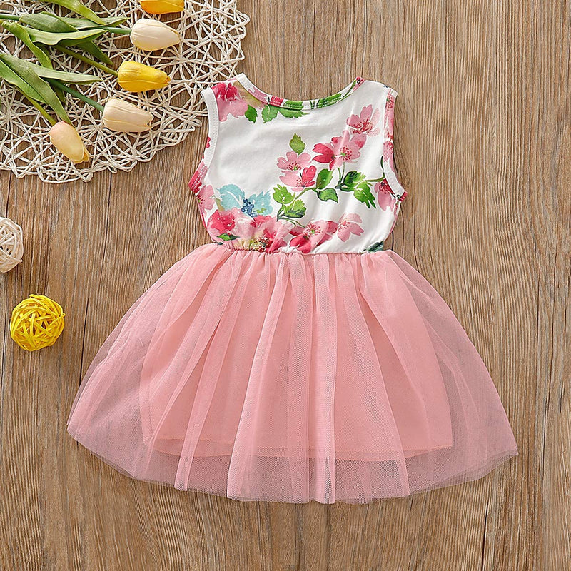 [Australia] - Baby Girl Two Year Old Birthday Outfits Toddler 2nd Birthday Dress Set 2T Pink 