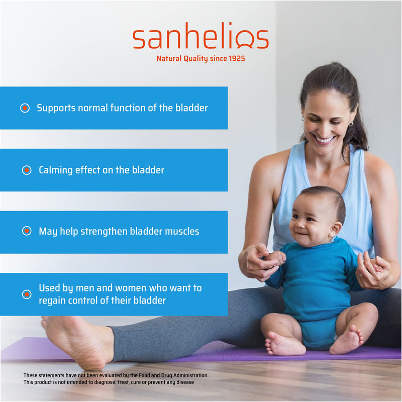 [Australia] - Sanhelios Curbita Bladder Caps Pumpkin Seed Oil 1,000mg - Healthy Bladder Function Support Supplement for Men & Women - Non-GMO, Sugar-Free, Preservative-Free, Gluten-Free - 30 Softgel Capsules 