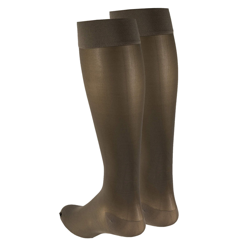 [Australia] - Truform Sheer Compression Stockings, 20-30 mmHg, Women's Knee High Length, 30 Denier, Taupe, Small Small (1 Pair) 