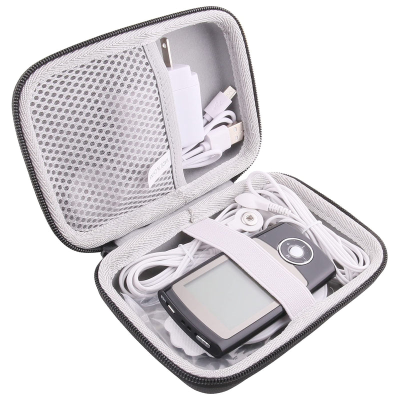 [Australia] - JINMEI Hard EVA Dedicated Case for TechCare Massager Tens Unit Plus Electronic Pulse Massager Machine Carrying Case 