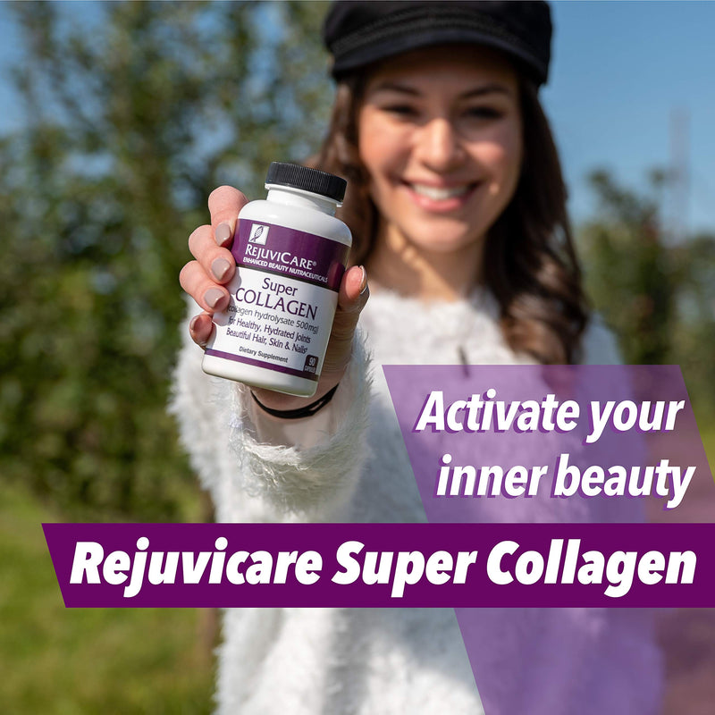 [Australia] - Rejuvicare Super Collagen Capsules for Beauty, Healthy Joints, Hair, Skin, & Nails, 90 Servings, Multi, (N8745) 