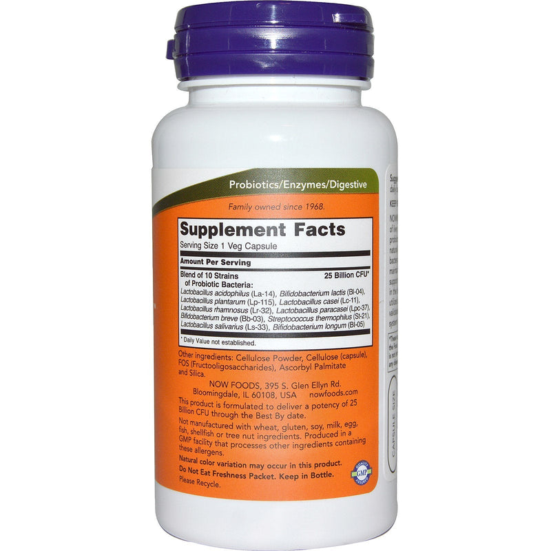 [Australia] - Now Foods Probiotic-10 25 Billion, 100 Count (Pack of 2) 100 Count (Pack of 2) 