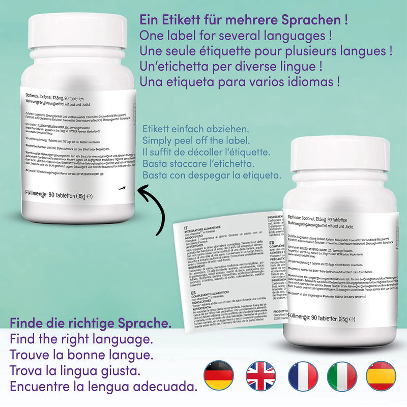 [Australia] - Optimox, ATP Cofactors, with Riboflavin (B2) and Niacin (B3), High Strength, 90 Vegan Tablets, Laboratory Tested, Vegetarian, Gluten-Free, Soy-Free, Non-GMO 