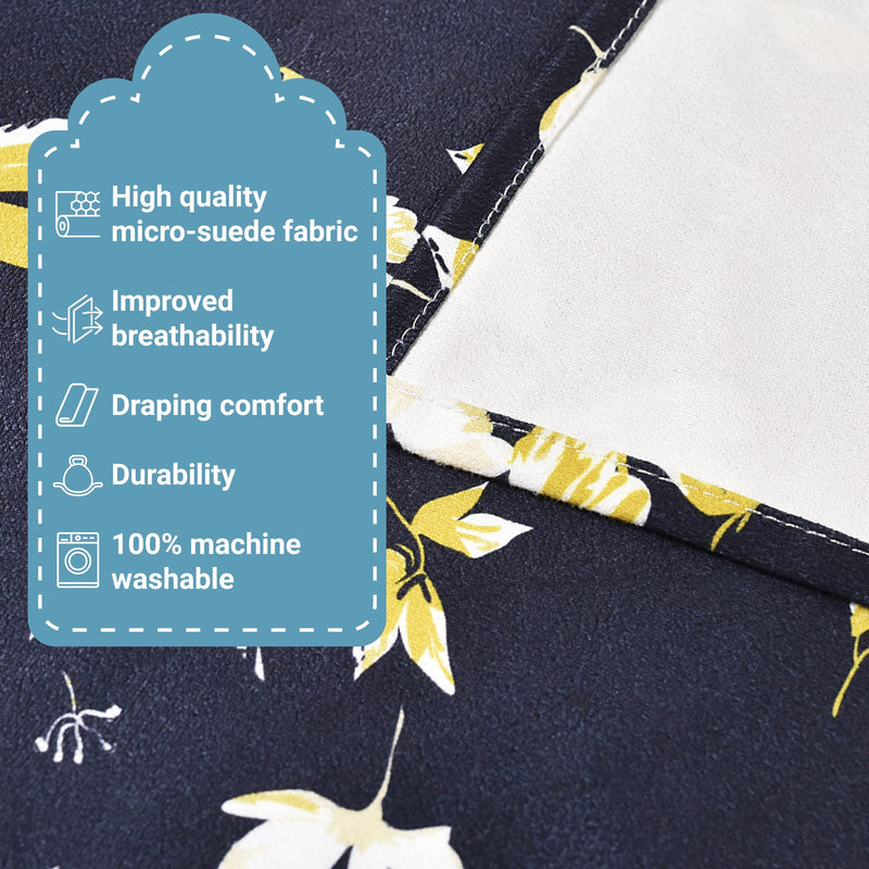 [Australia] - Celley 3 Pack Adult Bib Dining Scarf For Women, Washable Microsuede Material Fashionable Food Clothing Protectors 