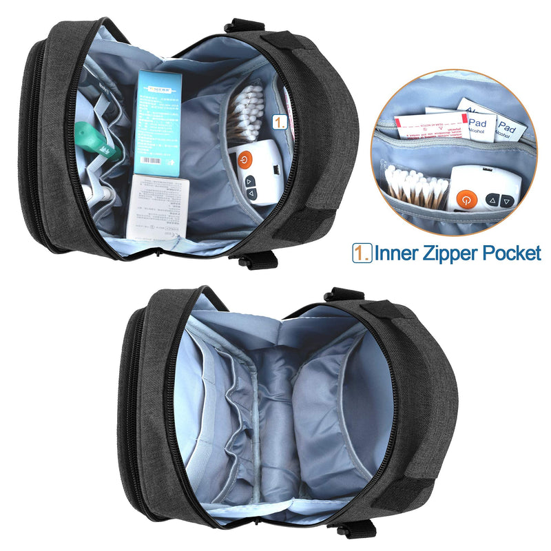 [Australia] - CURMIO Insulin Cooler Travel Case for Kids, Insulated Diabetes Supplies Bag with Shoulder Strap for Insulin Pens and Diabetic Supplies 