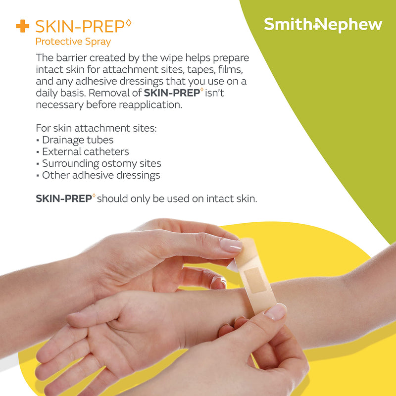 [Australia] - Smith & Nephew SKIN-PREP Spray, Protective Dressing Spray, Skin Barrier Film, Contains Alcohol, 4 Ounces 