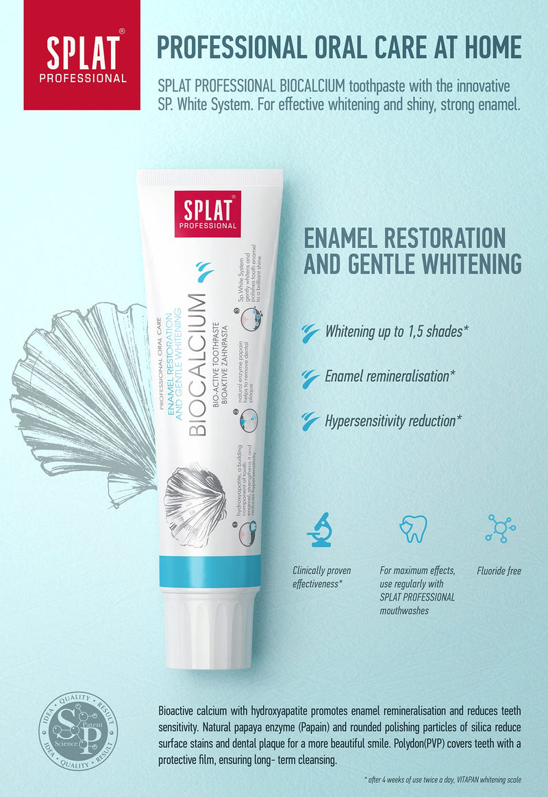[Australia] - SPLAT Toothpaste 100ML BIOCALCIUM 