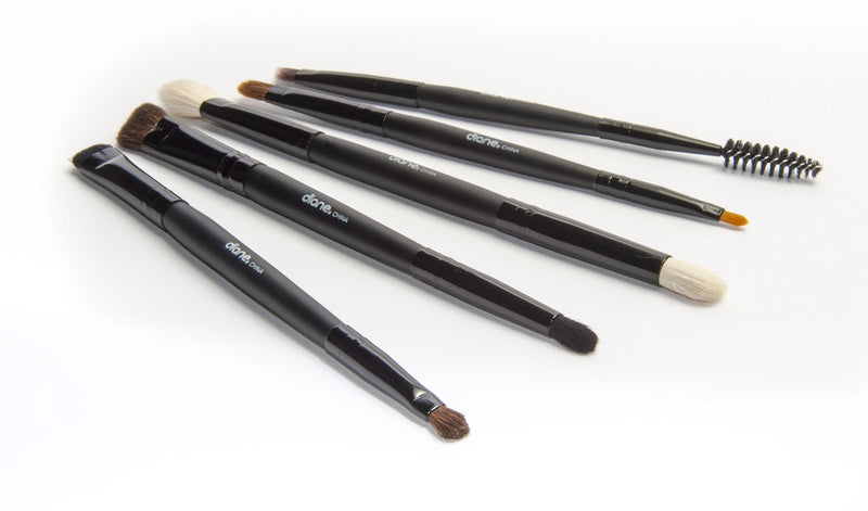 [Australia] - Diane 5Piece Double-Sided Eye Makeup Brush Set (D4390) 5-piece 