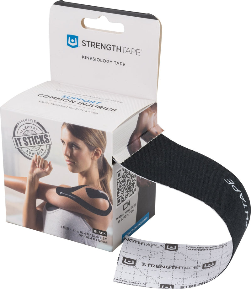 [Australia] - StrengthTape Kinesiology Tape - 5M Precut K Tape Roll - Premium Athletic Tape - Support and Prevent Injuries - Multiple Colors Available Beige 