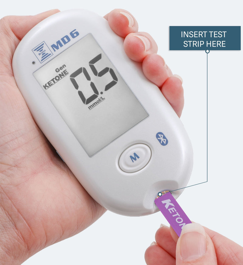 [Australia] - Bruno MD6 Box of 10 Ketone Test Strips to Use with Our MD6 Blood Monitoring System | Stay in Ketosis and Get The Best Results with Accurate Keto Counts While Following The Ketogenic Diet … 