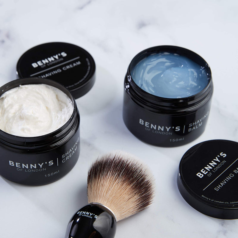 [Australia] - Shaving Balm | BENNY'S | Light Refreshing Scent | Reduces Razor Burn & Soothes the Skin | For Fresh and Calm Skin to Look and Feel Younger | Premium Quality Ingredients | Made In The UK 