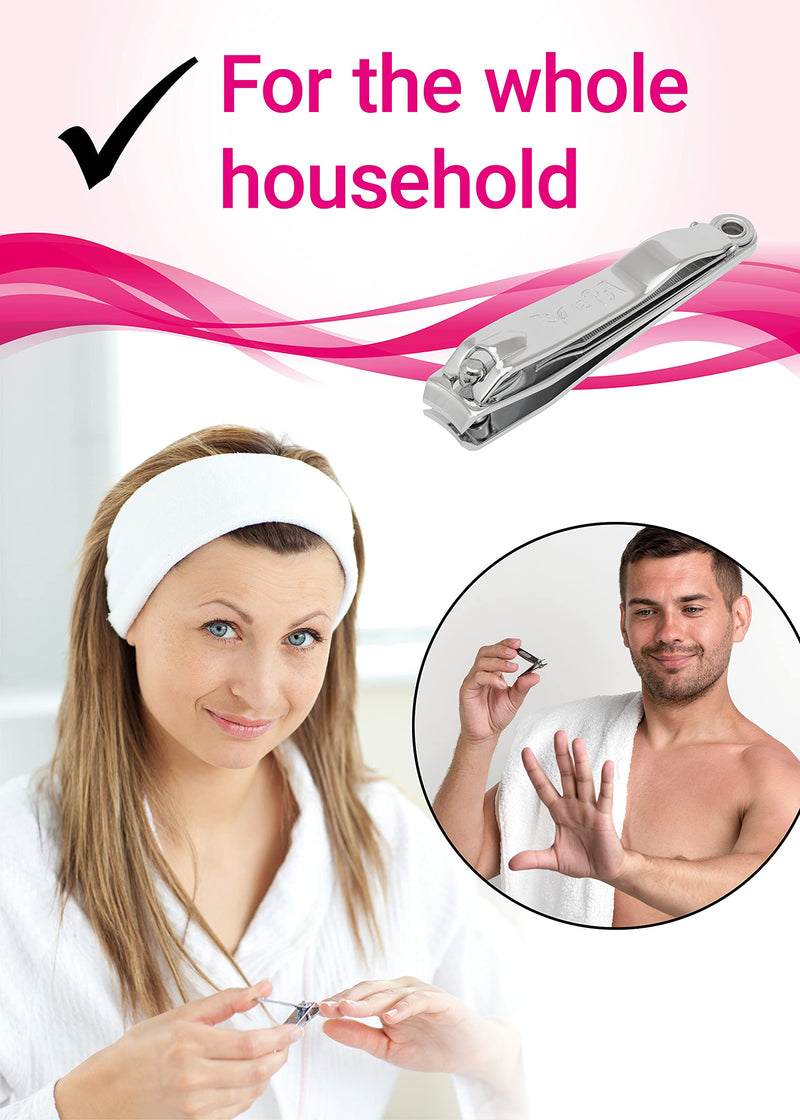[Australia] - Nail Clippers - Toenail Clippers - Nail Cutter - Nail Clippers for Women - Toe Nail Clippers - Nail Clipper - Toe Nail Clipper Heavy Duty Stainless Steel- 1pc 
