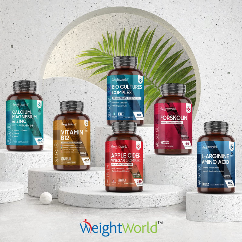 [Australia] - Apple Cider Vinegar with Mother - 180 ACV Complex Capsules - 1860mg High Strength Apple Cider Vinegar, Turmeric, Ginger, & Pepper Supplement with Vegan Live Cultures - Made in The UK 