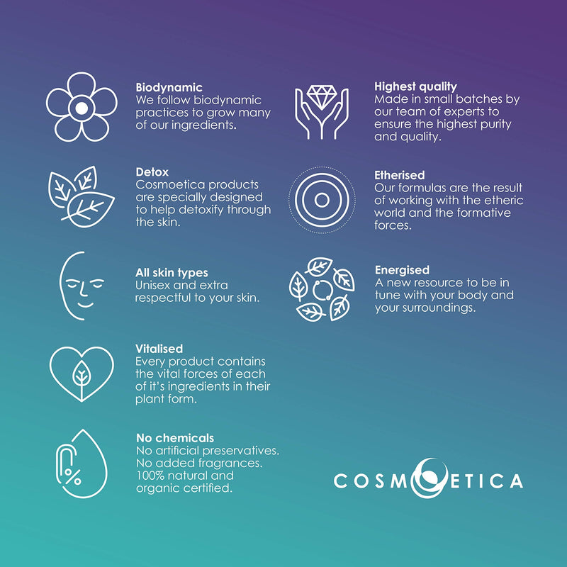 [Australia] - Cosmoetica - MiBella Face & Neck Cream - Certified Organic Natural & Detoxifying Skincare 50ml 