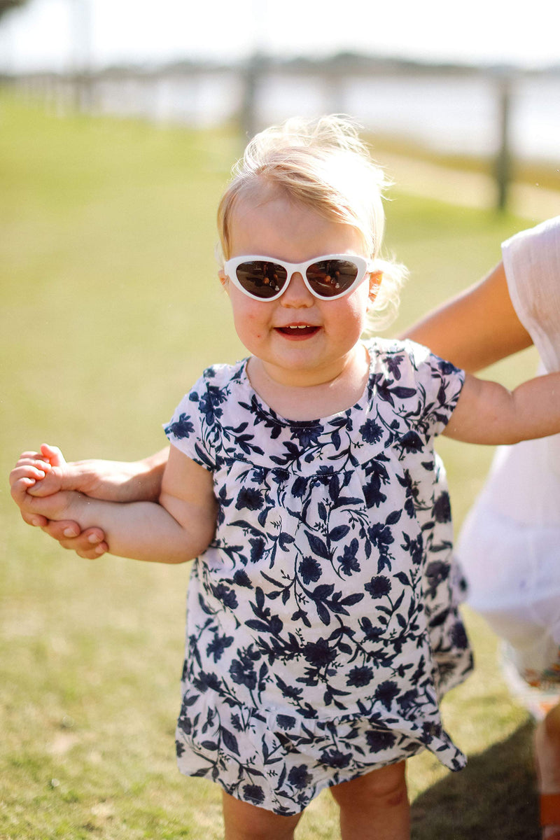 [Australia] - Babiators Original Cat-Eye Collection Ages 0-2Y Wicked White 