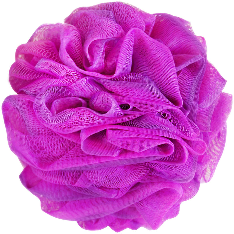 [Australia] - Loofah Bath Sponge XL 75g Set of 4 Bright Colors by À La Paix - Soft Exfoliating Shower Lufa for Silky Skin - Long-Handle Mesh Body Poufs- Women and Men’s Luffas -Large Scrunchy- Full Cleanse & Lather 