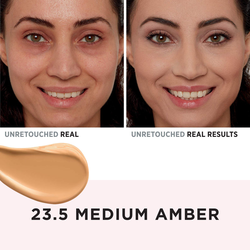 [Australia] - IT Cosmetics Bye Bye Under Eye, 23.5 Medium Amber (W) - Full-Coverage, Anti-Aging, Waterproof Concealer - Improves the Appearance of Dark Circles, Wrinkles & Imperfections - 0.4 fl oz 0.4 Fl Oz (Pack of 1) 23.5 MEDIUM AMBER (W) 