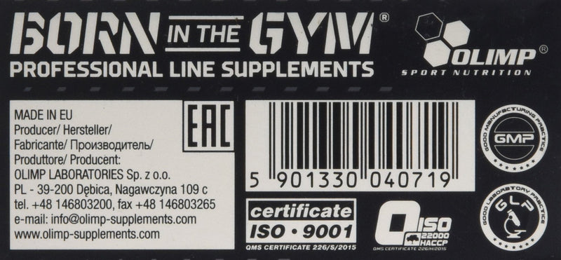 [Australia] - Olimp Labs Beta-Alanine Capsules, Carno Rush, Pack of 80 Mega Tablets, BETA-Alanine CARNO Rush 