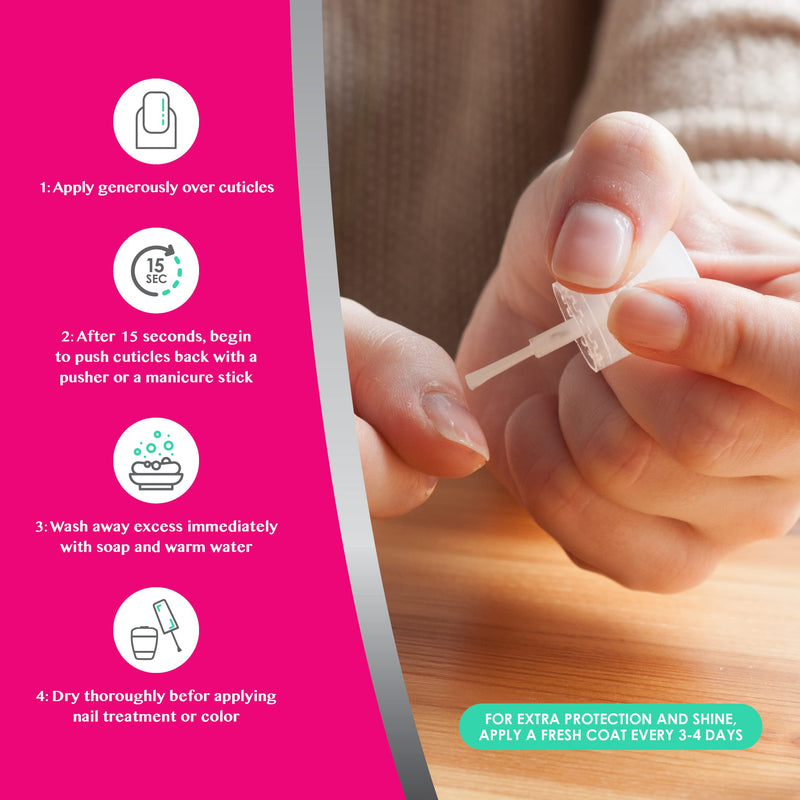 [Australia] - Nutra Nail Naturals Cuticle Remover, 0.45 Fluid Ounce 