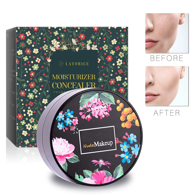 [Australia] - Mushroom Head Foundation,Air Cushion CC Cream BB Cream, Moisturizing Concealer, Mushroom Makeup Sponge, Easy to Apply 