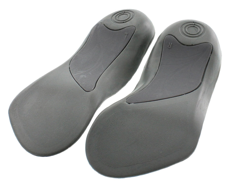 [Australia] - Arch Support Orthotics Ergonomic Mid Sole Support 3/4 Elevator Shoes Insole - 1/2 Inch Height Increase Heel Inserts Size L Plantar Fasciitis, Foot Pain, Heel Pain and Pronation Relief for Men & Women Large 