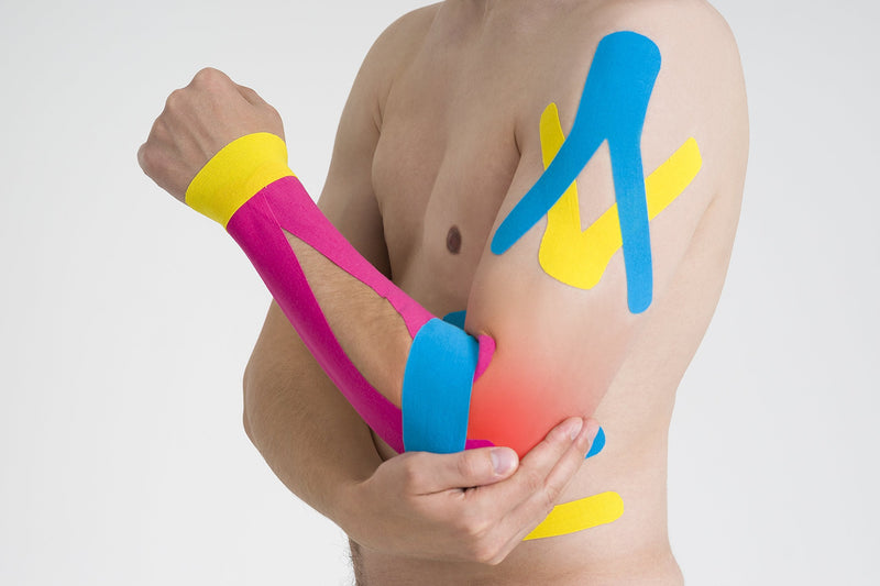 [Australia] - Superbe Kinesiology Tape (3 Rolls Pack), Elastic Sports Tape for Athletic Sports, Pain Relief, Recovery and Physio Therapy, 2 Inch x 16.4 feet (Black) Black 3 Count (Pack of 1) 