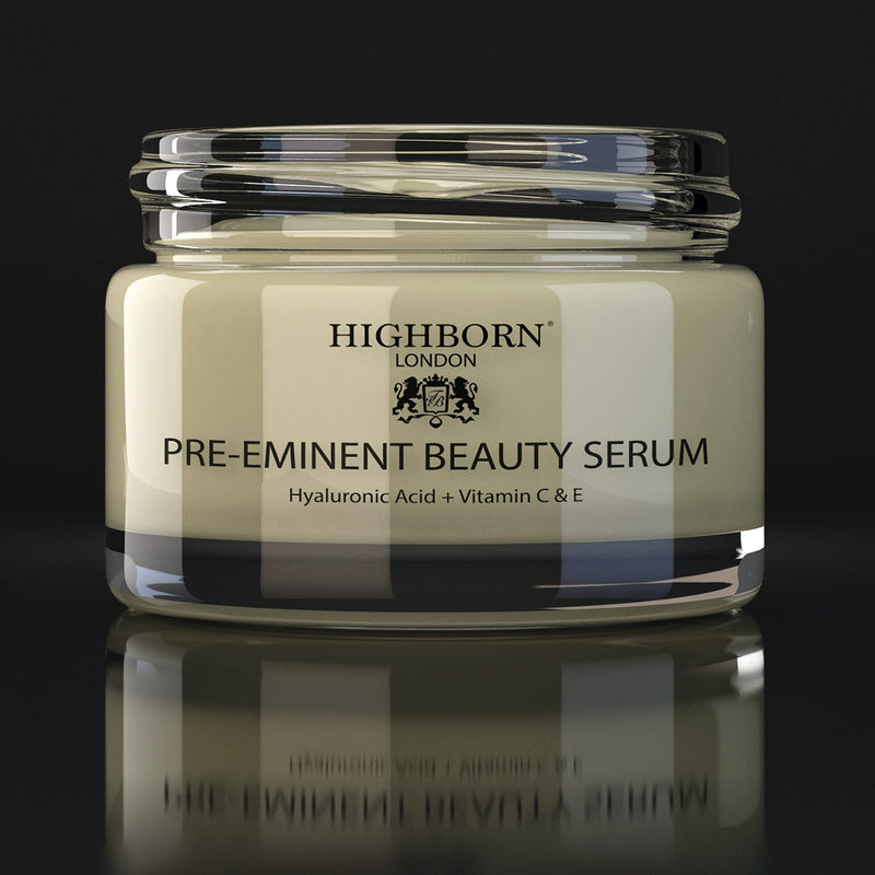 [Australia] - HighBorn London Pre-Eminent Beauty Serum - Advanced Face Serum w/ Hyaluronic Acid, Plant Collagen, Vitamin A Retinol, Vitamin C, Argan Oil & Arnica 