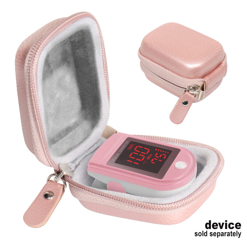 [Australia] - WGear Case for Zacurate Pro 500DL, Childrend: Innovo Deluxe, Santamedical 2. Facelake FL400 t. FL350: Vive Precision Spo2 Accumed cms-50dl, 50D1, Healthtree (Rose Gold) Rose Gold 