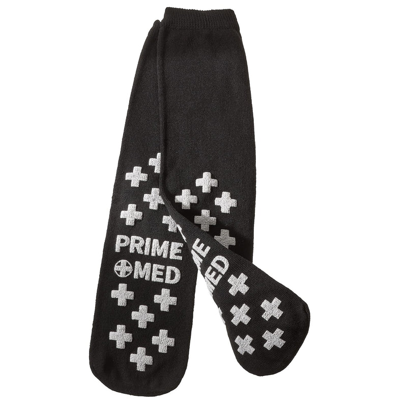 [Australia] - PrimeMed Slipper Socks - Adult/Bariatric Double Tread Ankle-Length Slip-Proof Sock (Black, XXXL) (6 Pairs) Black (Xxxl) 6 Pairs 