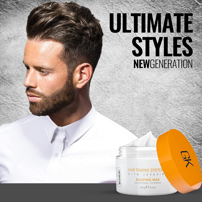 [Australia] - Global Keratin GK Hair Shaping Wax 100ml Matt Hold Fibre Hair Medium Hold By GKhair 