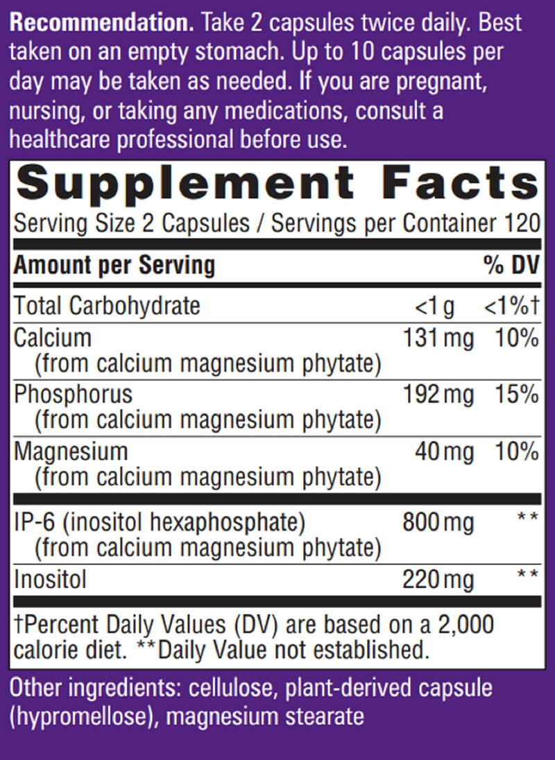 [Australia] - Nature's Way Cell Forté IP-6 & Inositol Supplement, Gluten-Free, Vegan, 240 Capsules 