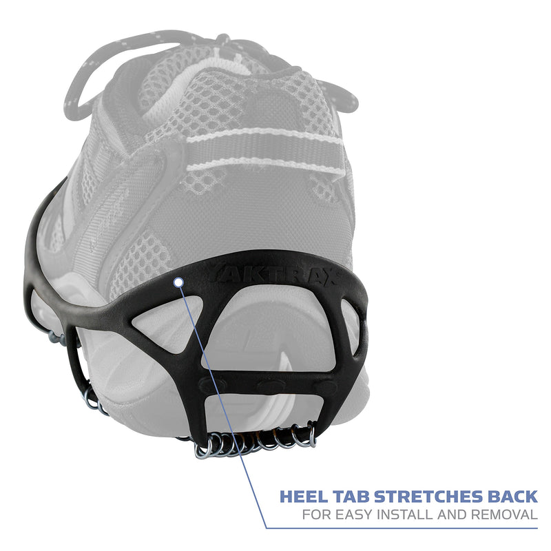 [Australia] - Yaktrax Walk Traction Cleats for Walking on Snow and Ice (1 Pair) Large (Shoe Size: W 13-15/M 11.5-13.5) 