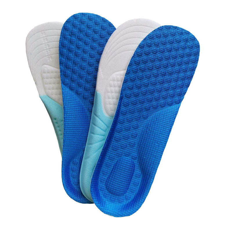 [Australia] - Kids Insoles Memory Foam Sport Children's Athletic Child Replacement Insole Shoe Sole Inserts for Children 2 Pairs (22CM Little kids13-3) 22CM Little kids13-3 