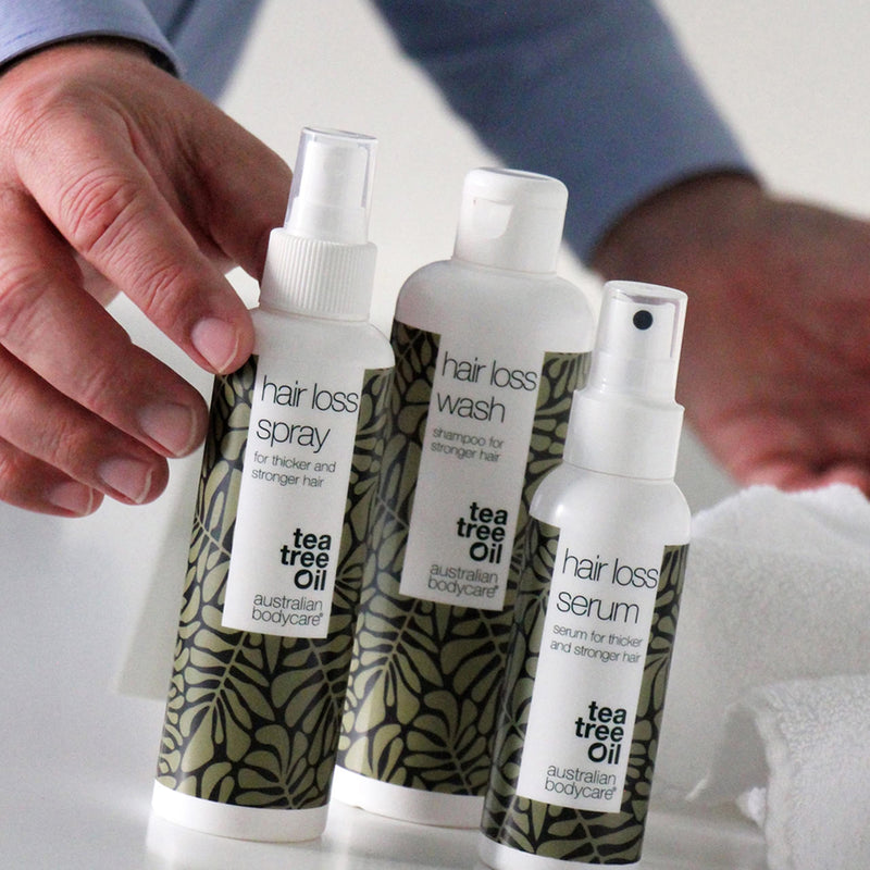 [Australia] - The Hair Loss Kit ‚Äì 3 products Ideal for women and men with hair loss problems | Inside the kit: Hair loss Serum 100ml, Hair loss shampoo 250ml and Hair Loss Conditioner 250ml from Australian Bodycare 3 - Pack 