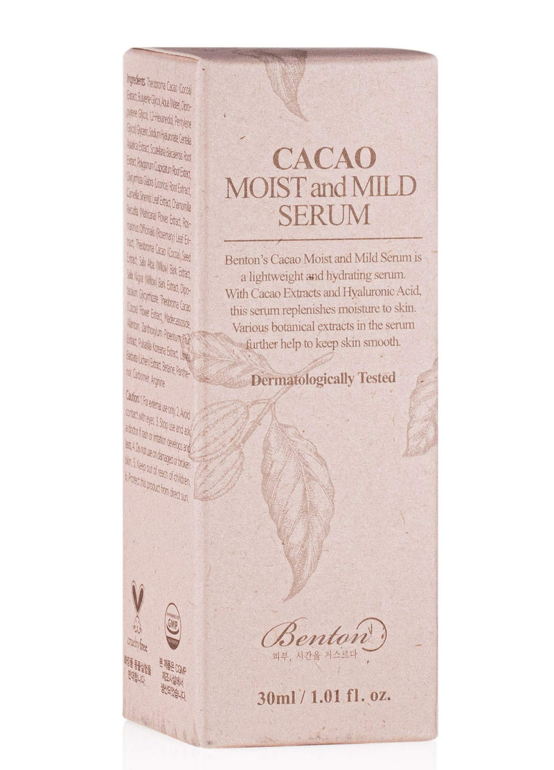 [Australia] - BENTON Cacao moist and mild serum 30 ml 