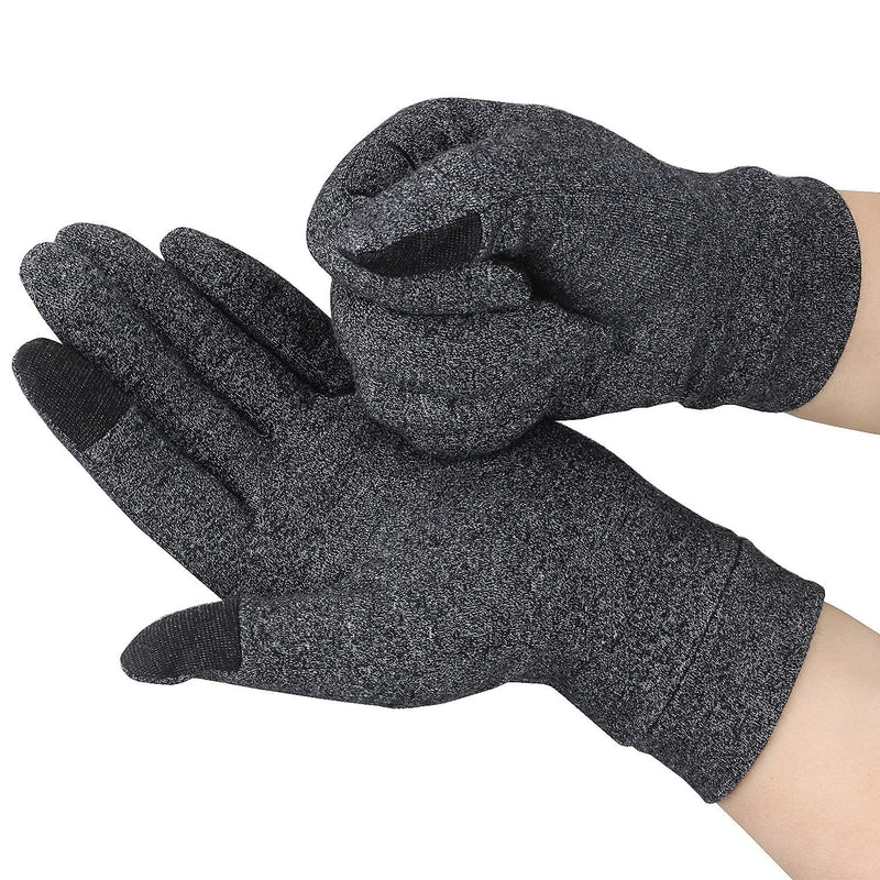 [Australia] - 2 Pairs Full Finger Arthritis Gloves,Compression Gloves for Women Men, Hand Gloves Support and Warmth for Hands, Finger Joint, Relieve Pain from Rheumatoid, Osteoarthritis, RSI (Medium (2 Pairs)) Medium (2 Pair) 